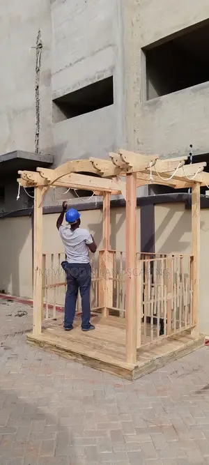 Wooden Structures(Pergola, Patio, Gazebo, Summer, Cabin Etc)