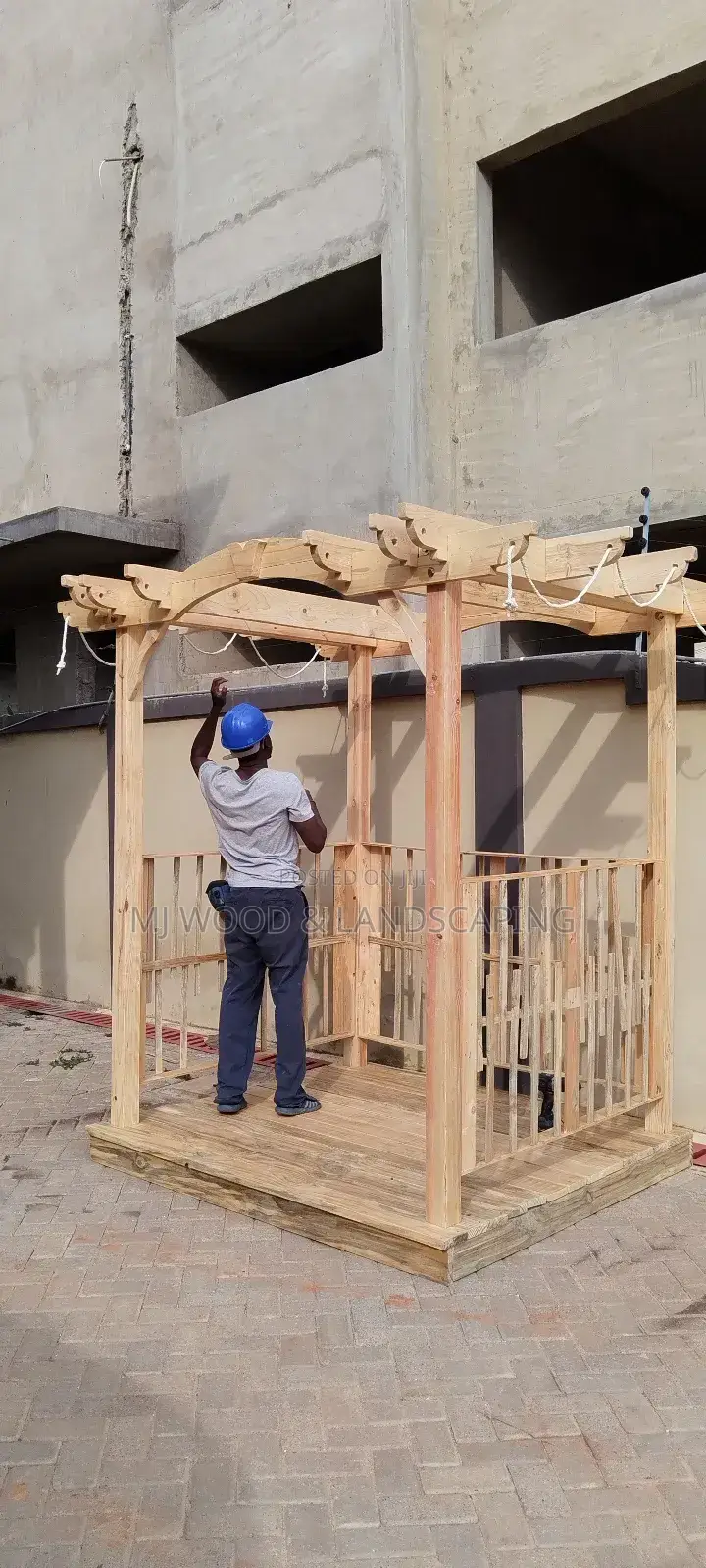Wooden Structures(Pergola, Patio, Gazebo, Summer, Cabin Etc)