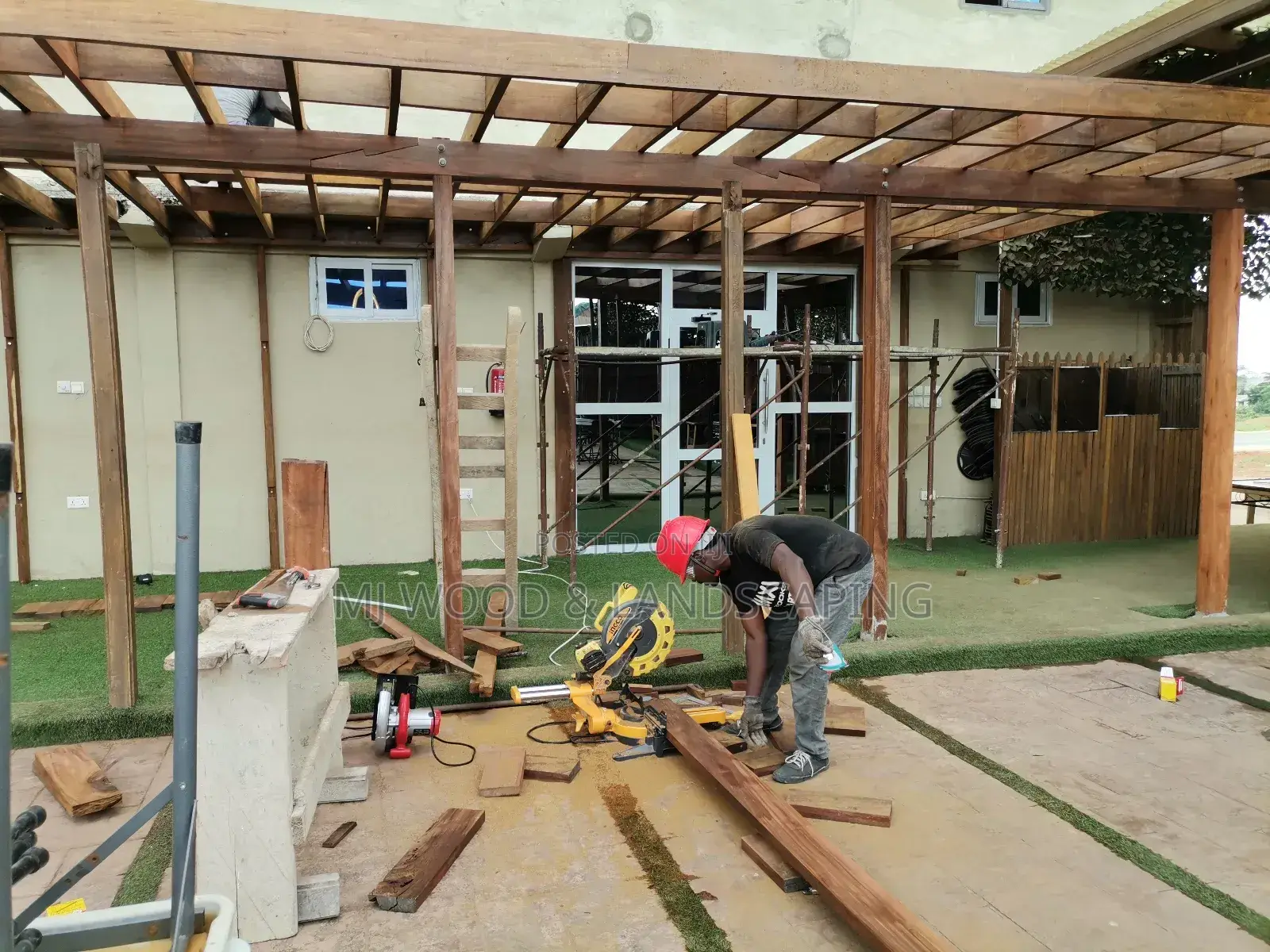 Wooden Structures(Pergola, Patio, Gazebo, Summer, Cabin Etc)