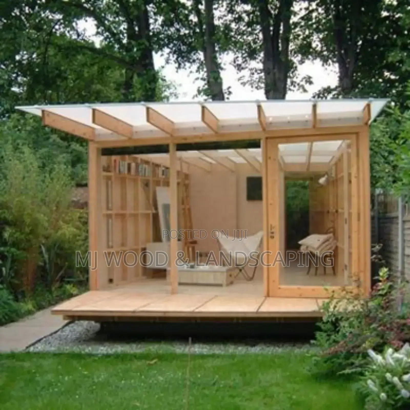 Wooden Structures(Pergola, Patio, Gazebo, Summer, Cabin Etc)