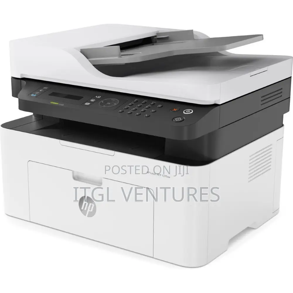HP Laser MFP 137fnw in Kotobabi Printers & Scanners, Itgl Ventures