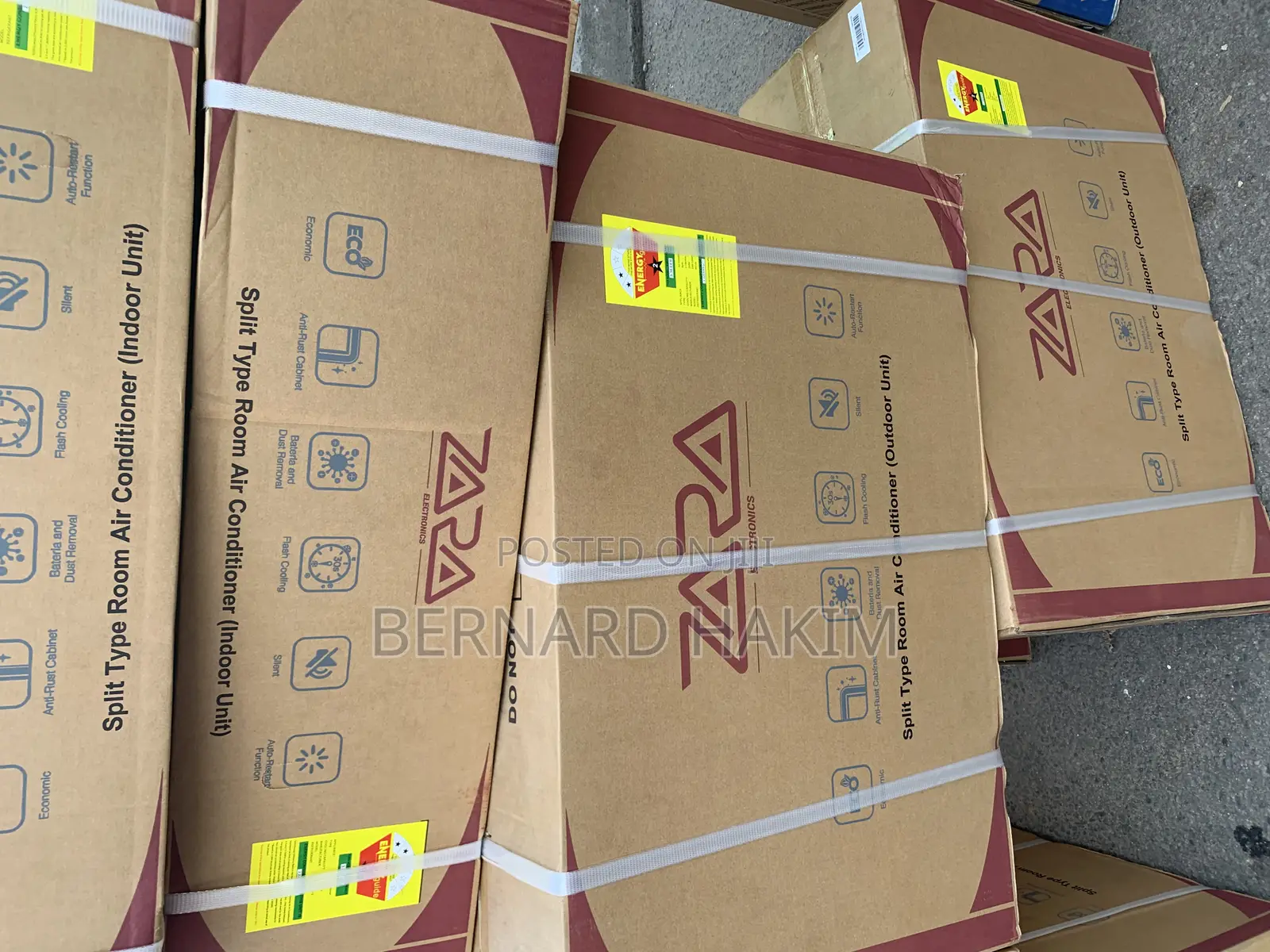 Zara 1.5hp Air Conditioner Unit Split R410 Gas