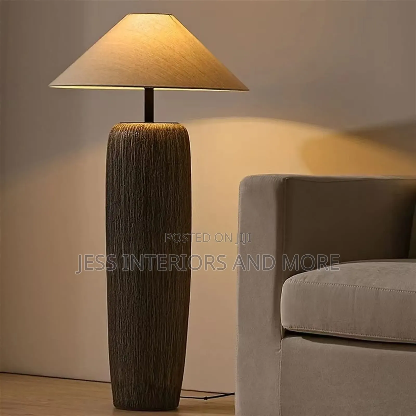 Pottery Lamp