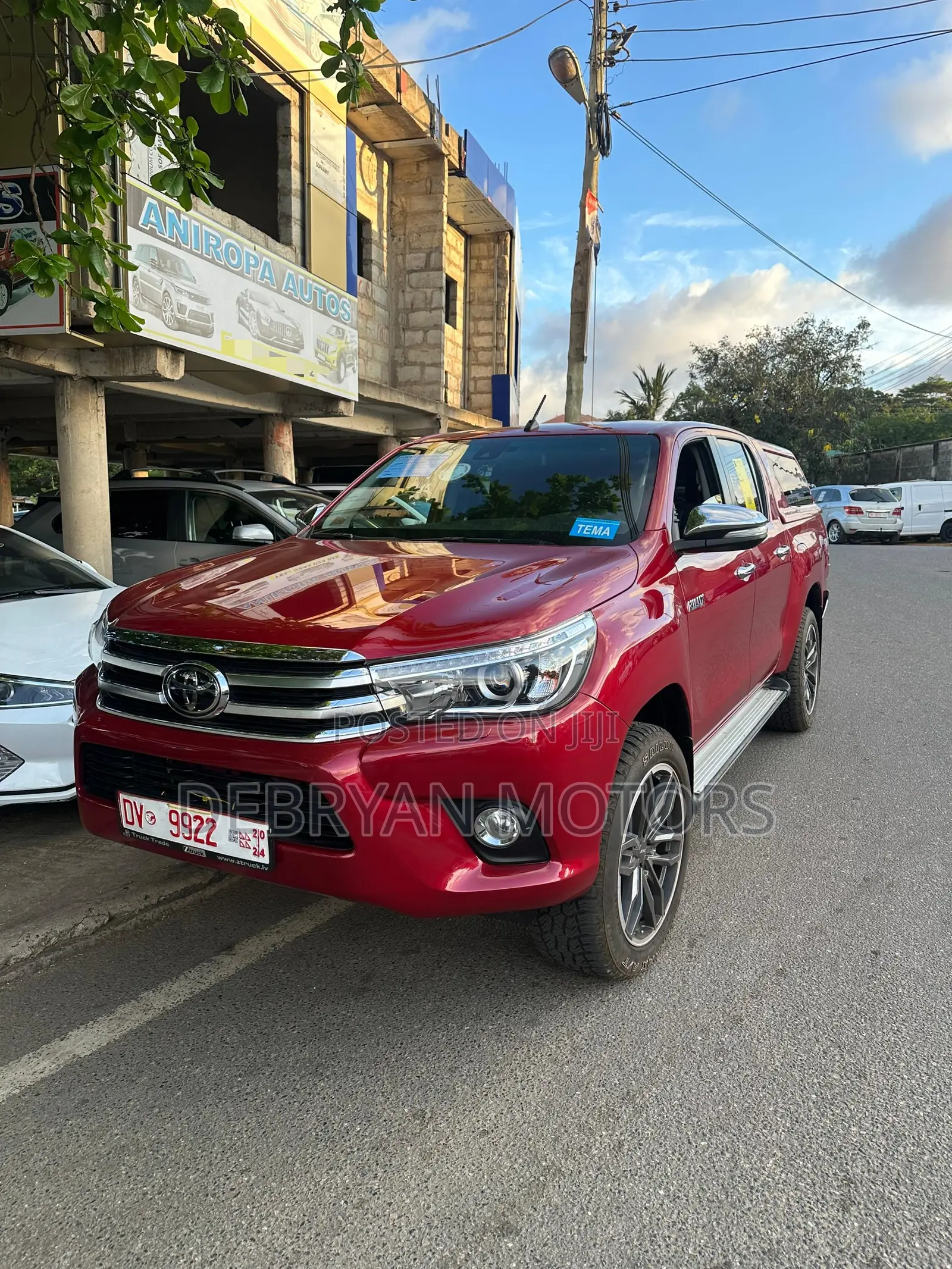 Toyota Hilux Revo Double Cab Deisel 2.4 AWD 2018 Red