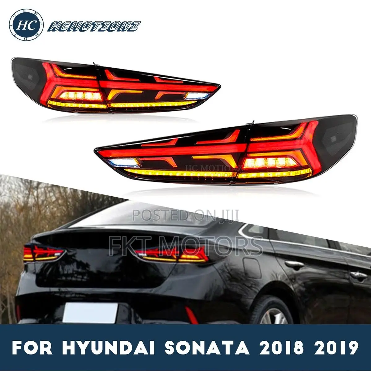 Hyundai Sonata Taillight And Bootlight 2017/2018/2019/2020