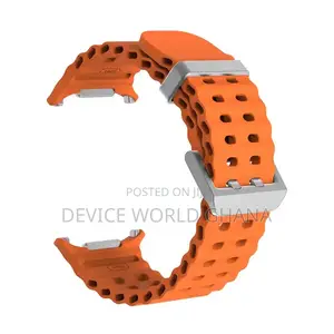 Marine Silicone Strap Available For Samsung Watch 7 Ultra