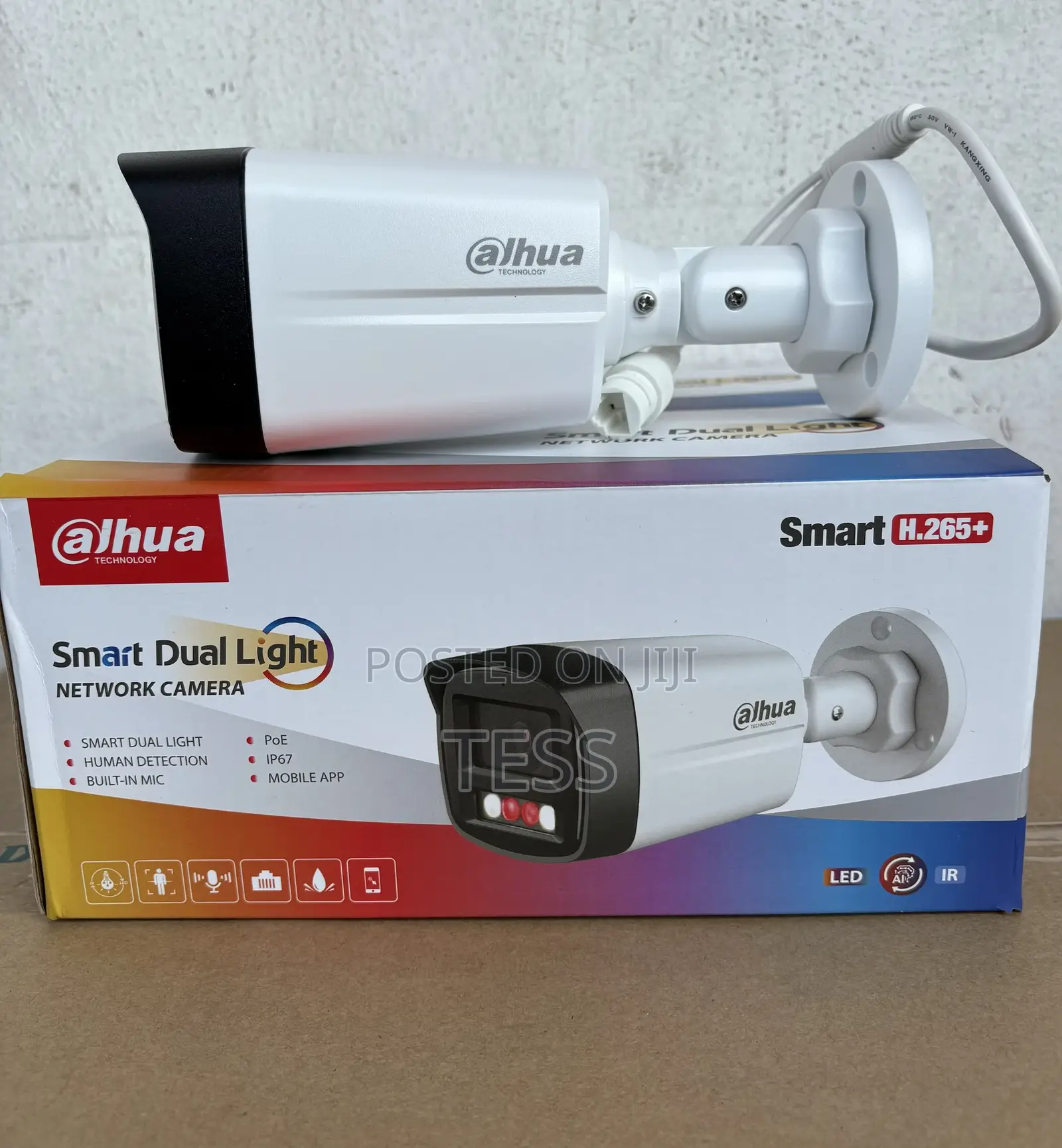 Dahua IP 2MP Full Color Audio Ai Light DH-IPC-HFW1239TL-A-IL