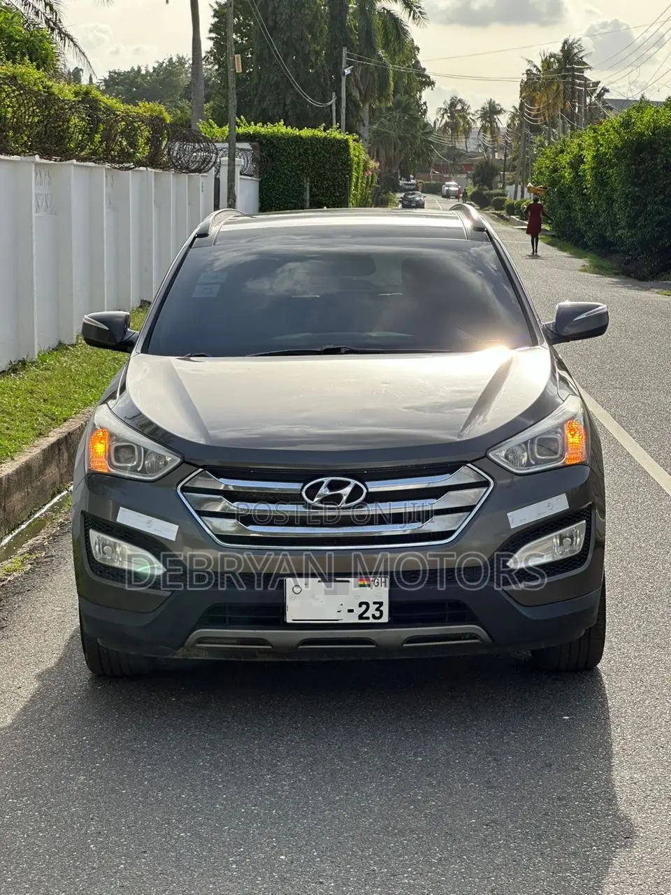 Hyundai Santa Fe 2014 Gray
