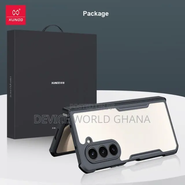 Xundd Transparent Protection Case for Samsung Z Fold 7 6 5 4 3