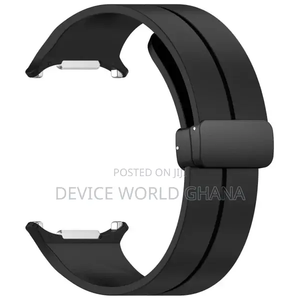 Pz Silicone Magnetic Buckle Strap for Samsung Watch 7 Ultra