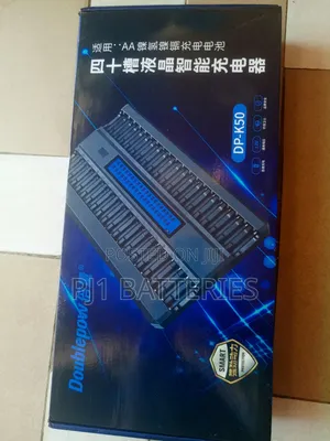 Aa, AAA, 9v Charger With 40 Slot