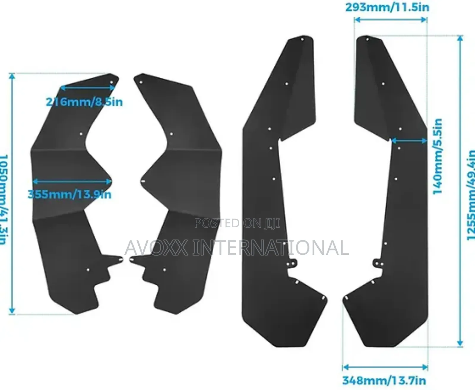 Fender Flares Kit for Polaris RZR PRO XP 2020-2023