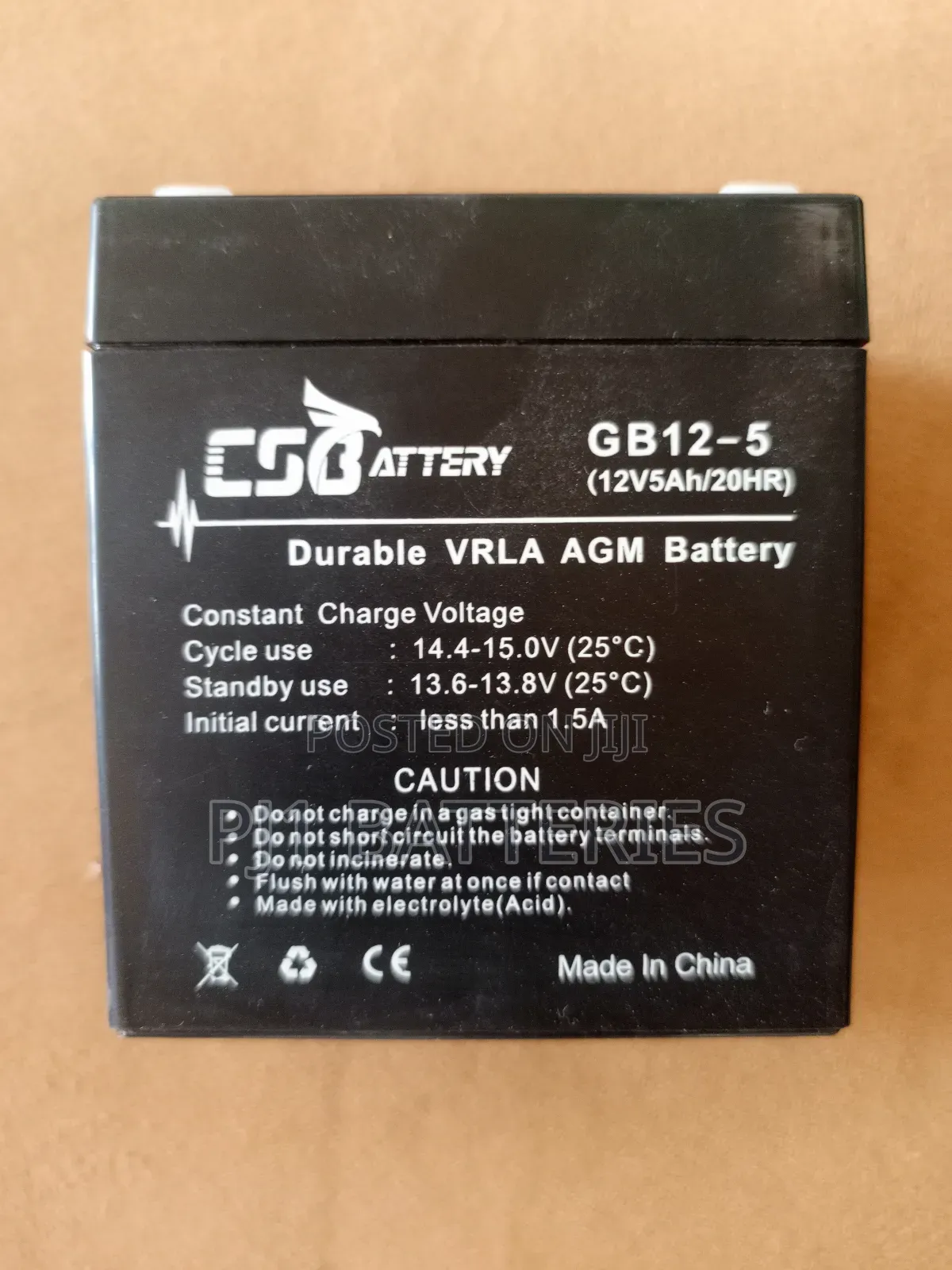 CSB 12v 5ah Original
