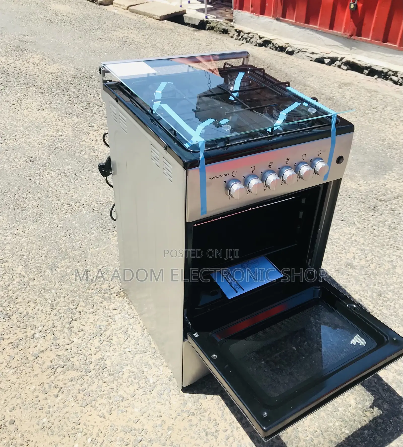 Affordable Volcano Gas Oven 4 Burner Auto Ignition 