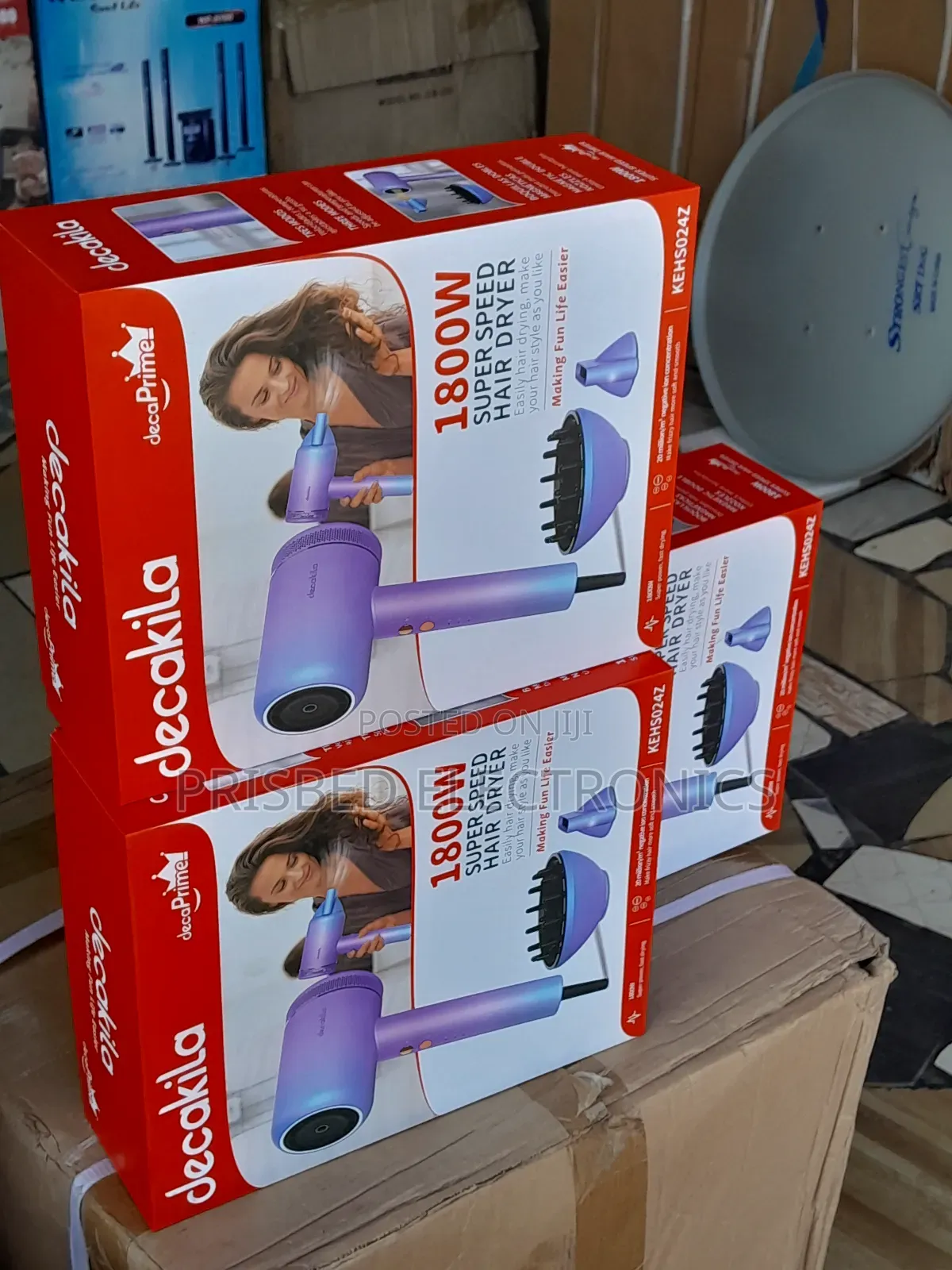 Decakila Durable Hair Dryer 1800W