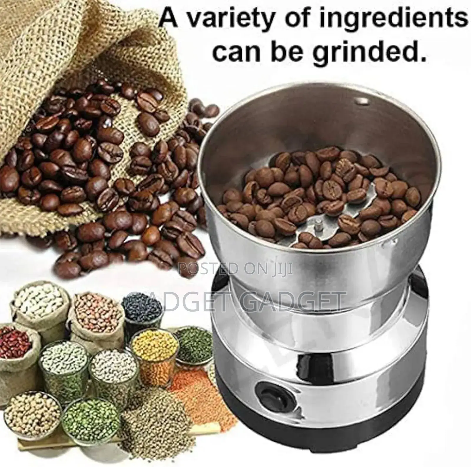 Electric Dried Spice and Coffee Grinder