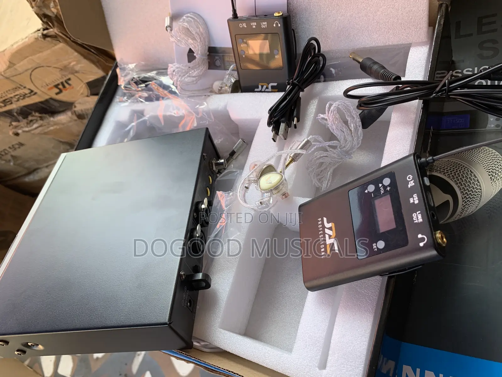 Jac Iem-1200 2-in-1 Wireless in-Ear Monitors System