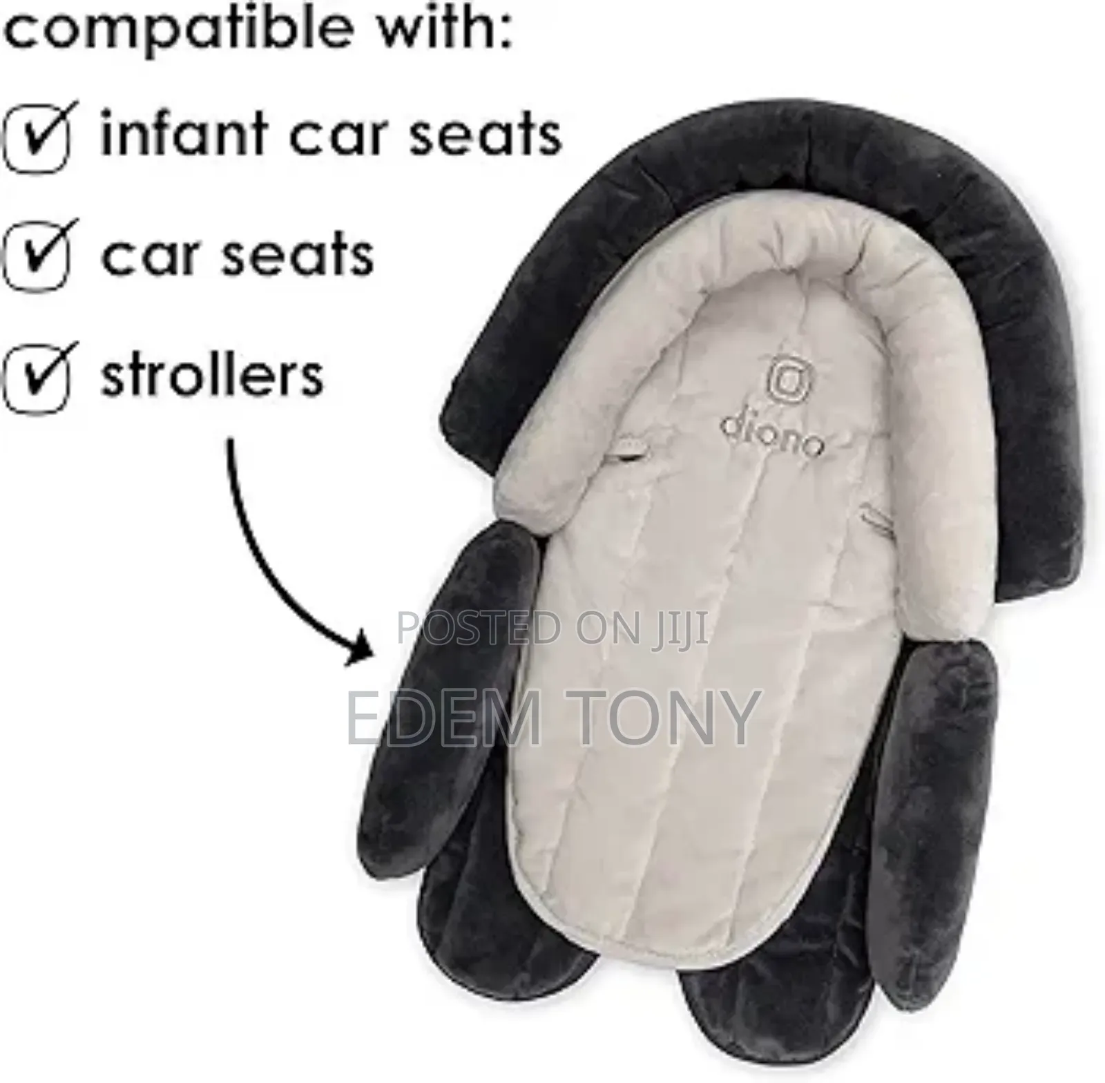 Cuddle Soft 2-in-1 Baby Head Neck Support Pillow Car Seat