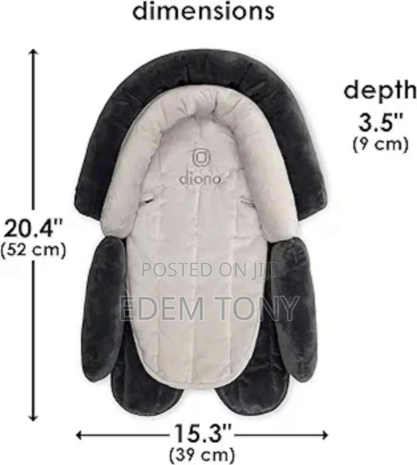 Cuddle Soft 2-in-1 Baby Head Neck Support Pillow Car Seat
