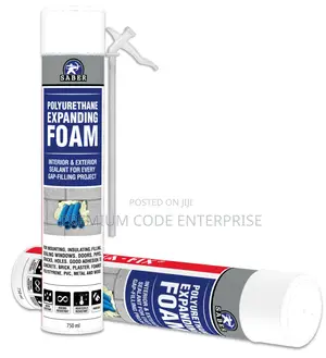 SABER Polyurethane Expanding Foam, 750ml
