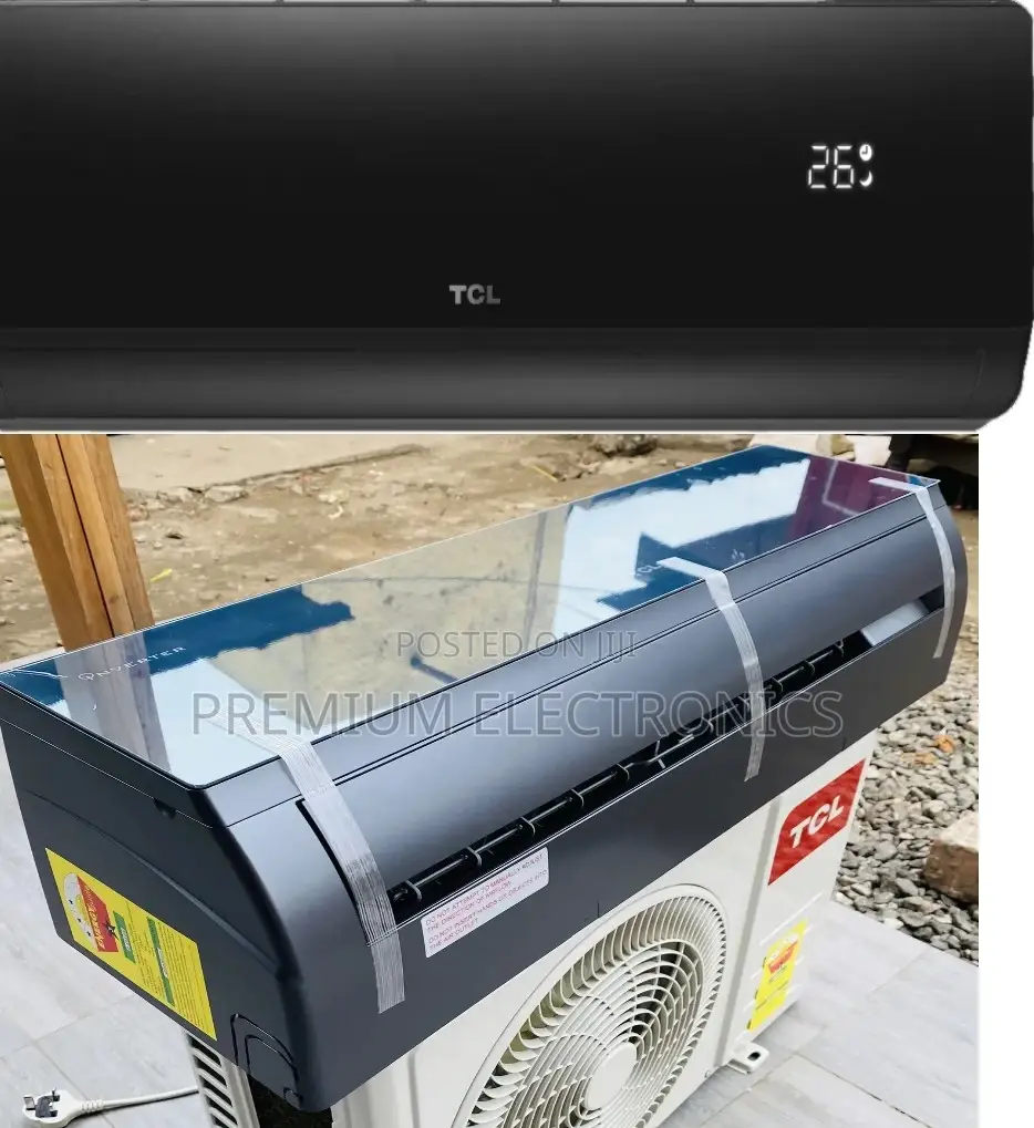 Tcl Ai Inverter 2.5hp Black Mirror R410 Air Conditioner