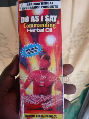 Do as I Say Commanding Herbal Oil