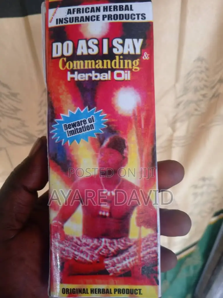 Do as I Say Commanding Herbal Oil