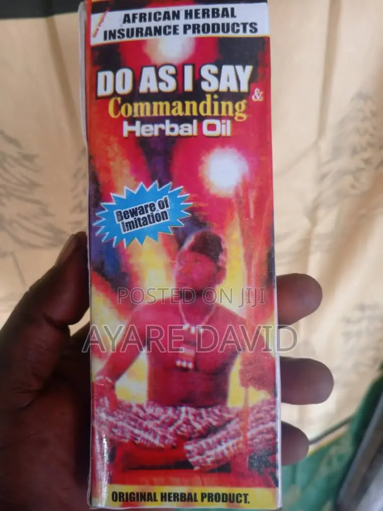 Do as I Say Commanding Herbal Oil