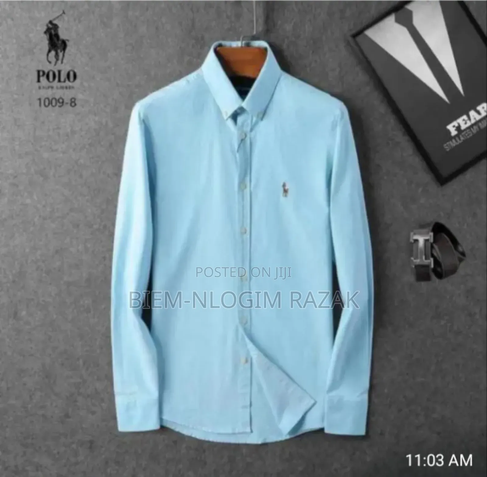 High Polo Long Sleeve Shirts Available in Stock