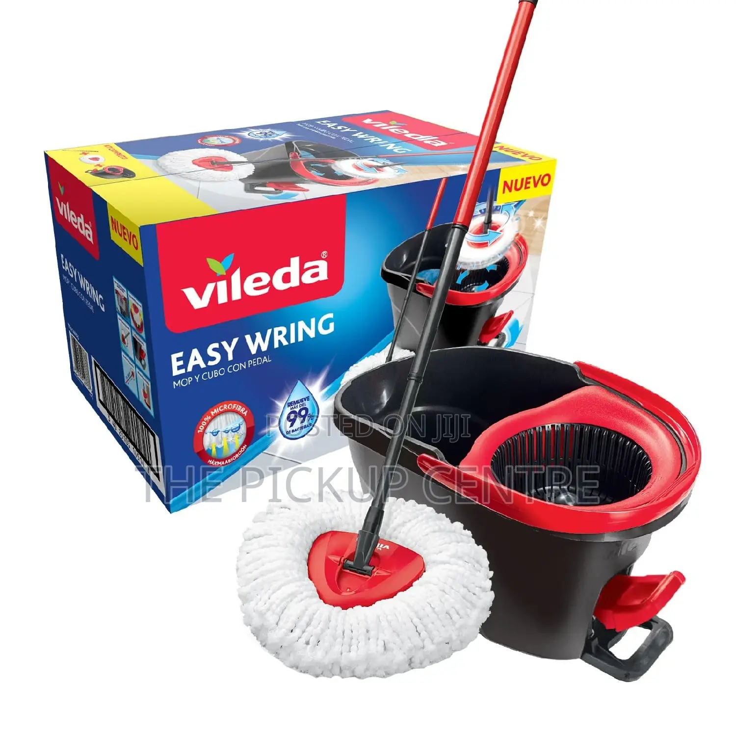 Vileda Easy Wring Clean Spin Mop And Bucket Set