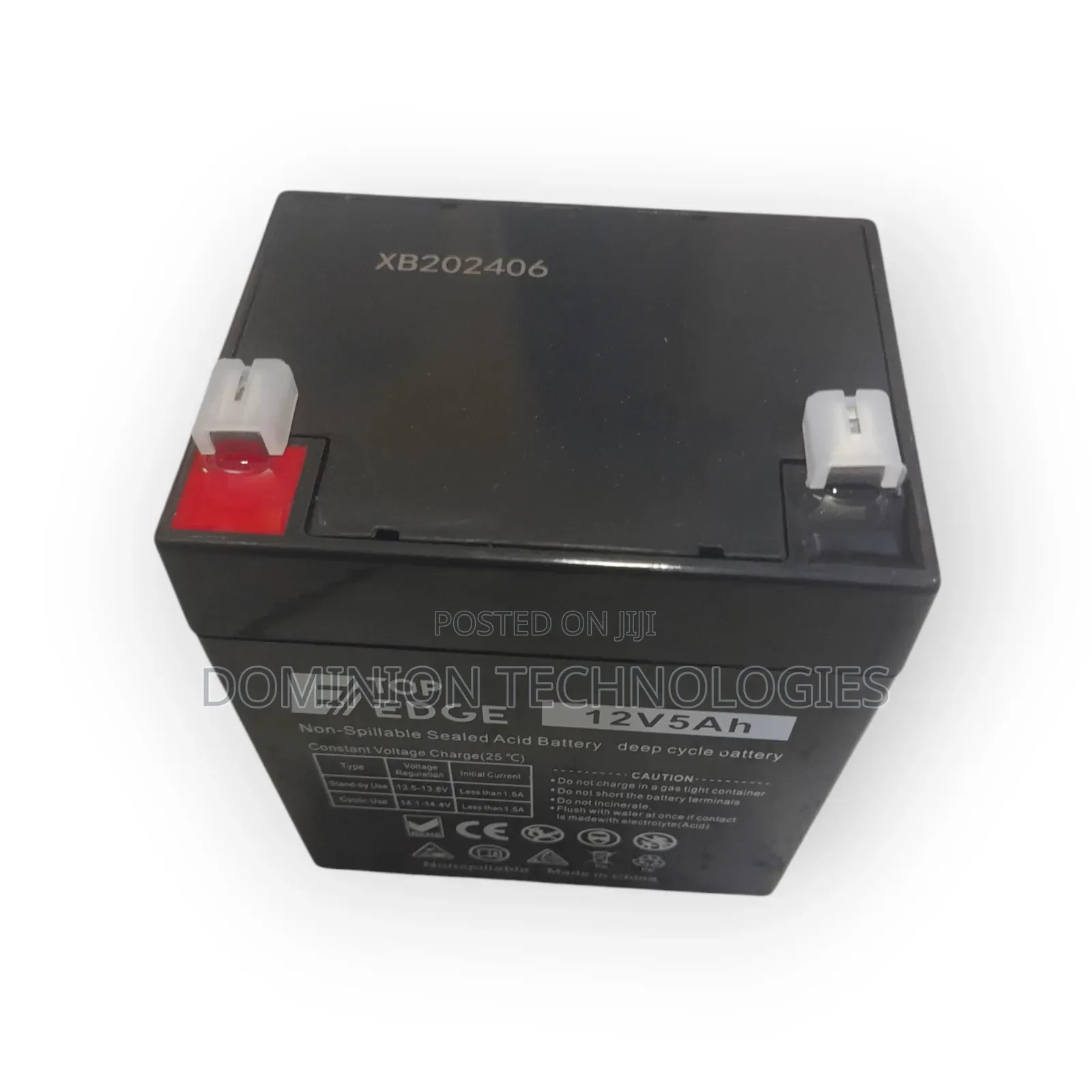 Top Edge 12v 5ah Ups Battery