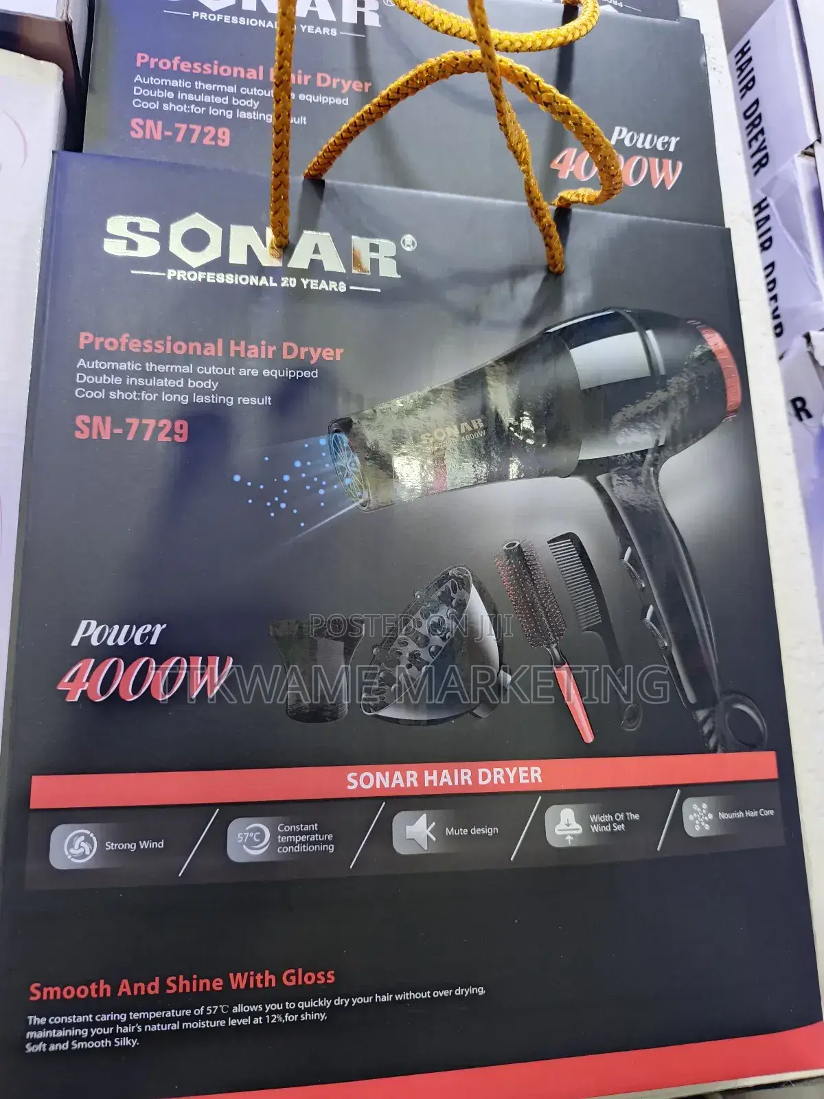 Sonar Hair Dryer 5 in 1