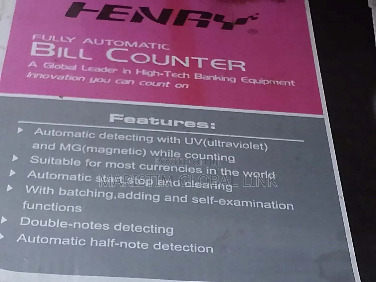 Henry Bill Counter