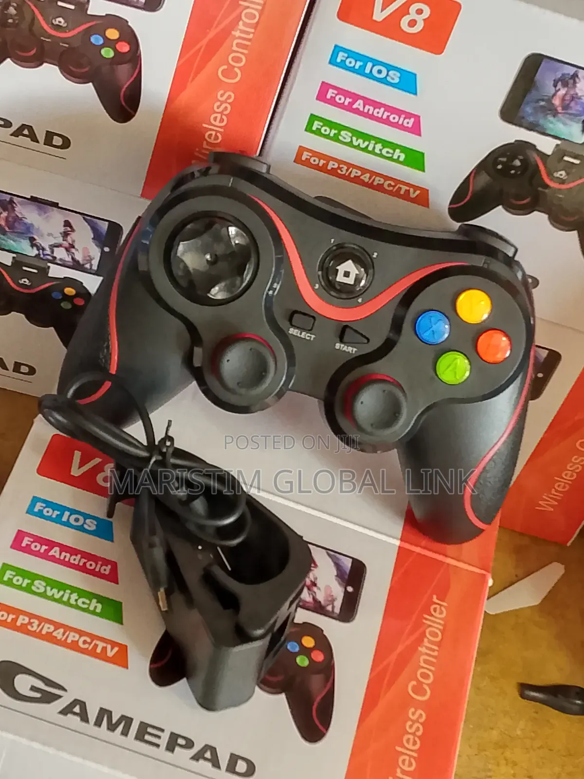 V8 Phone Game Pad