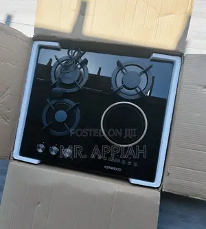 Shop Kenwood 3 Gas With 1 Electric Burner(Black)