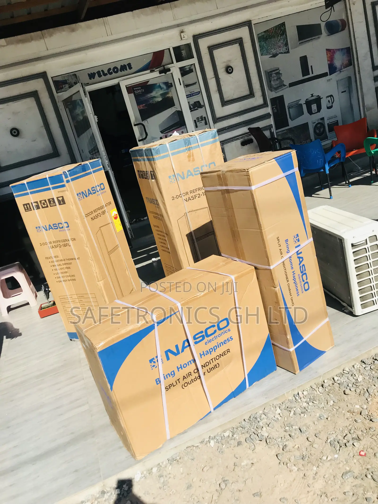 Auto Swing 2.5 Horsepower Split Type White Ac