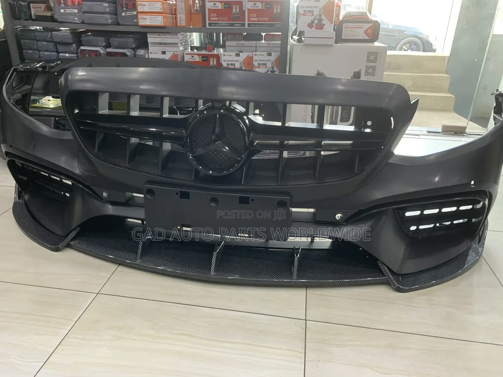 Mercedes Benz E Class Carbon Lip 2017-2019