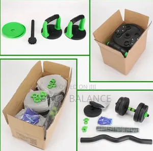 30kg (4 in 1) Dumbells/Barbells