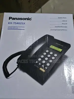 Panasonic Kx-Ts402sx Integrated Phone With Speakerphone