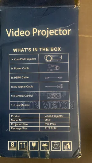 Projector Covers Between 4 to 200inches Space