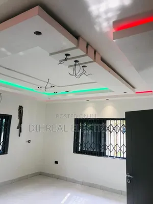 Fixing of Lighting Fixtures for a Client at Nsutam(Bunso)