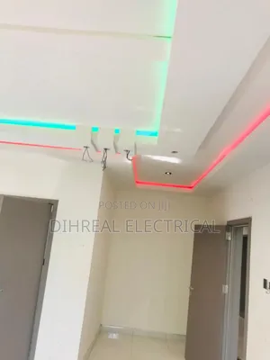 Fixing of Lighting Fixtures for a Client at Nsutam(Bunso)