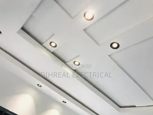 Fixing of Lighting Fixtures for a Client at Nsutam(Bunso)