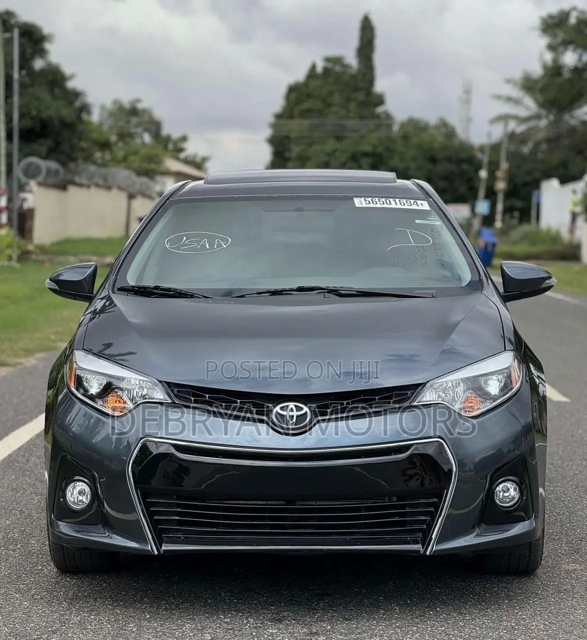 Toyota Corolla S Plus 4dr Sedan (1.8L 4cyl 6M) 2015 Gray
