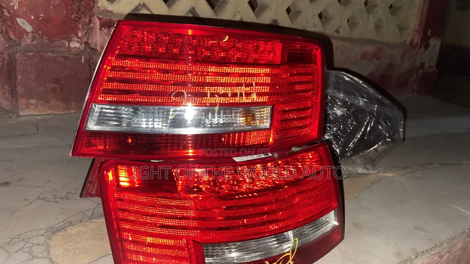 Audi A4 Taillight 08 Led Pair