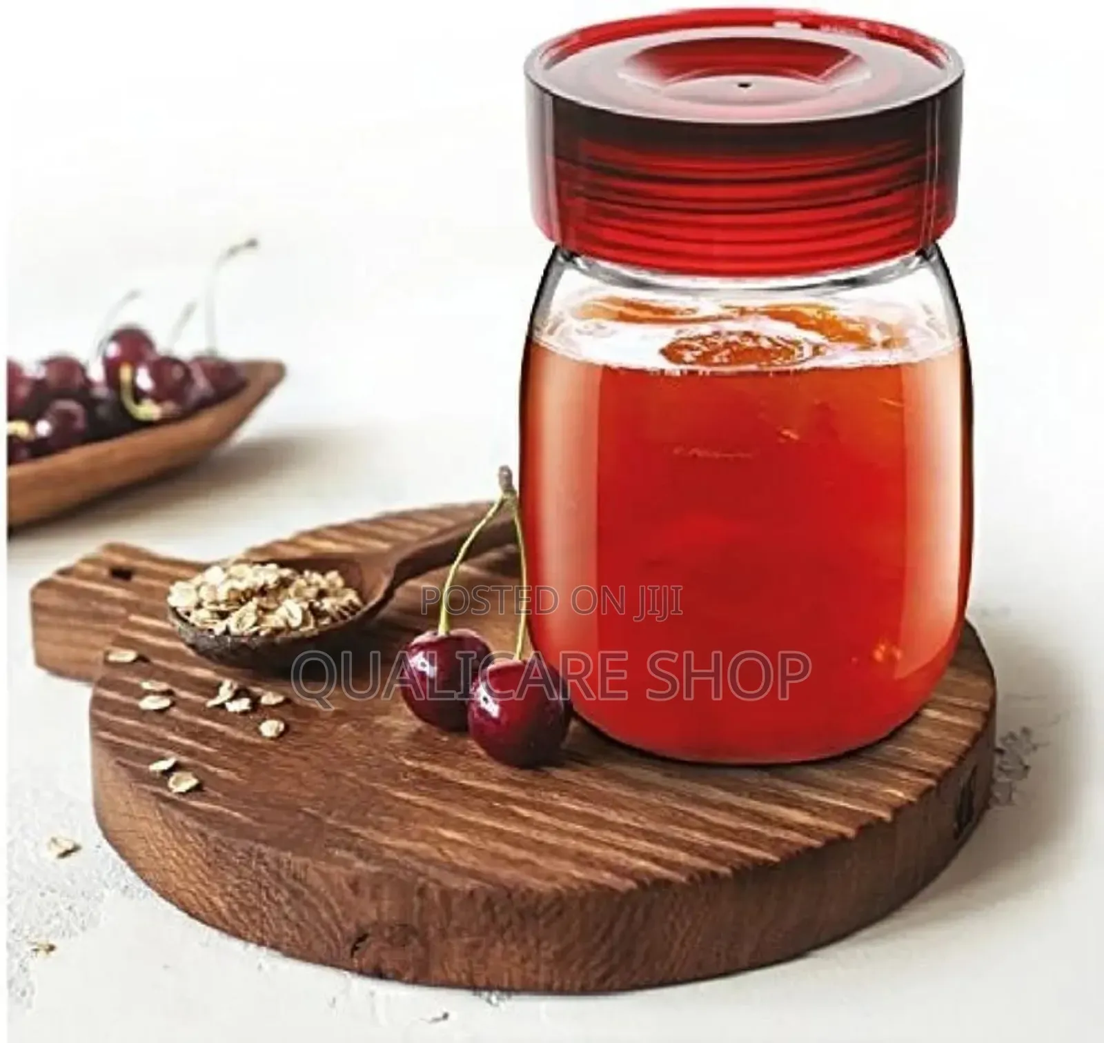 3pcs Royalford Airproof Glass Jars 2500ml X 2 1800ml