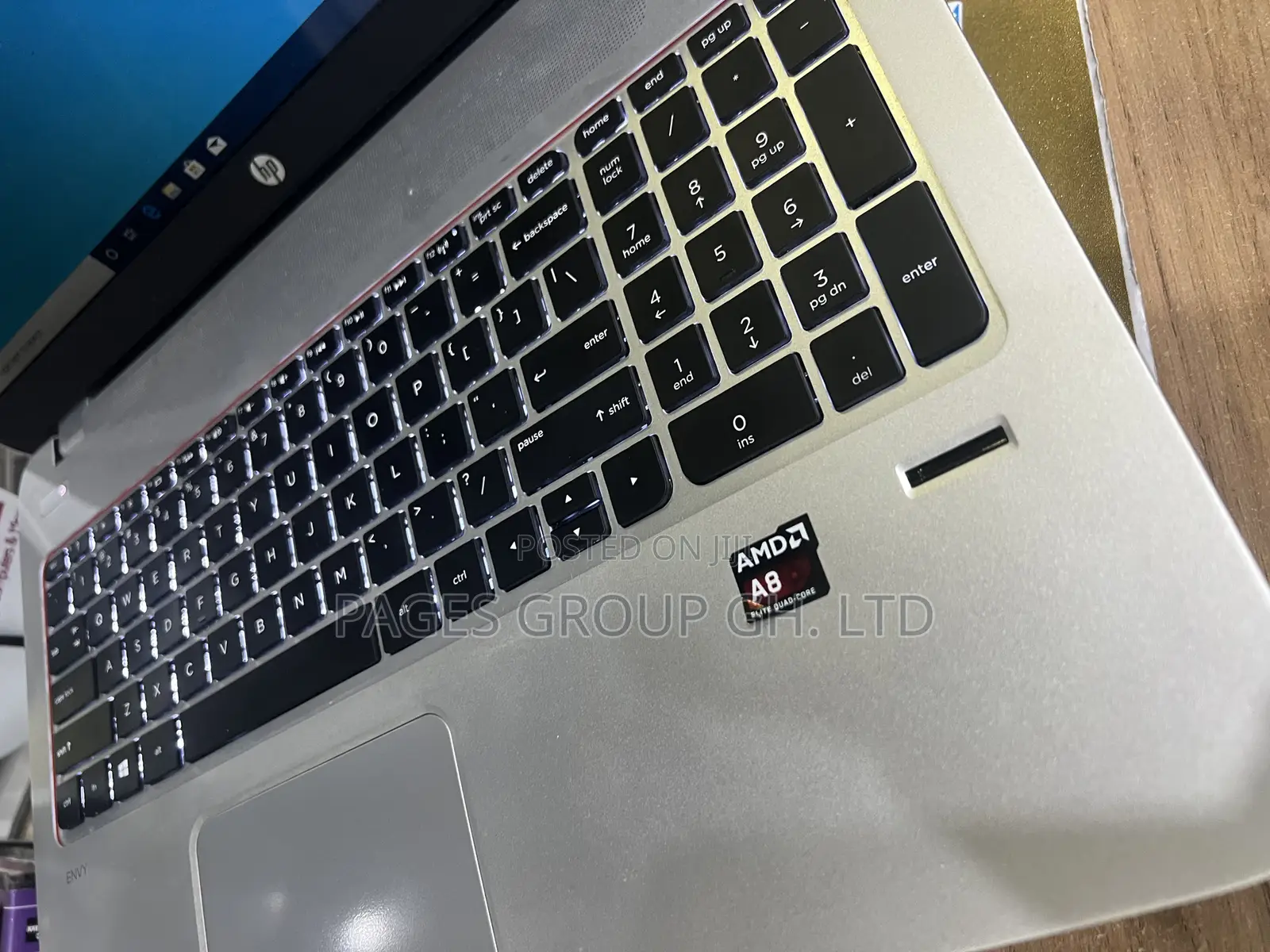 Laptop HP Envy 15 8GB AMD A8 SSD 128GB