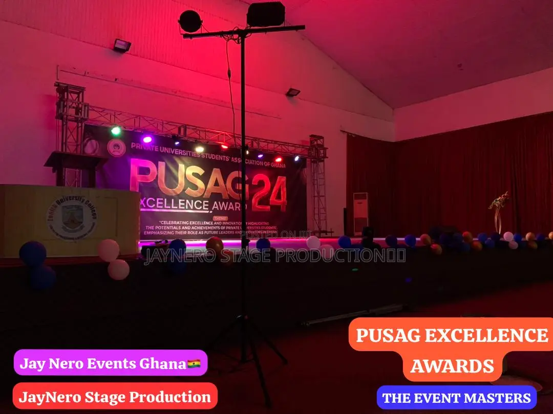 Jaynero Stage Prod_ Best Light |Stage|Truss Rentals in Ghana