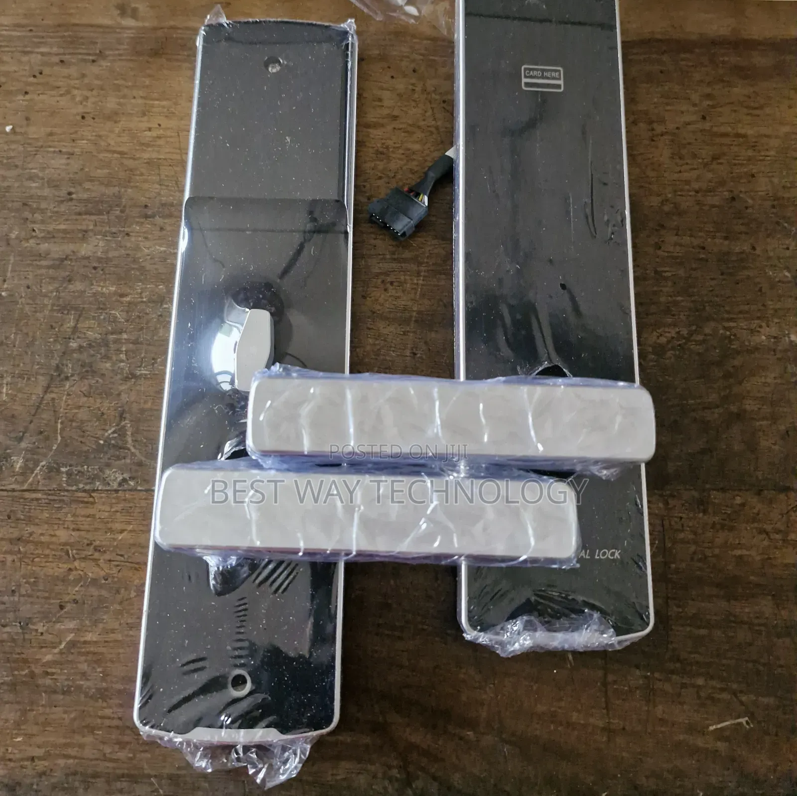 Hotel Door Lock Black