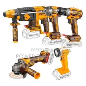 5pcs Cordless Combo Industrial Kit 20v